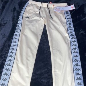 Kappa girl cream jogger pants